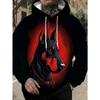 Men's Casual Sportswear Style Hooded Sweatshirt, Regular Fit, with Drawstring Pockets. It Has a Versatile Style and Is Highly Versatile.