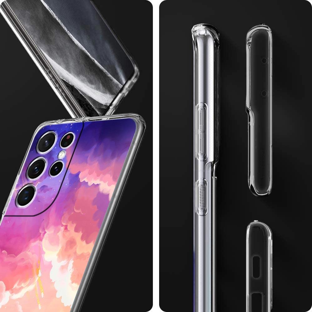 Genshin Impact Game landscape Phone Case For Samsung Galaxy S23 Ultra S22 5G S20 S21 FE 5G S10E S9 S8 S10 Plus Soft Clear Cover