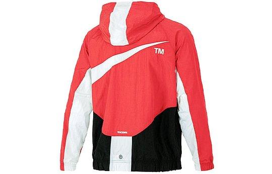 Nike Sportswear Swoosh Men's Logo Woven Hooded Jacket Red DD5968-657