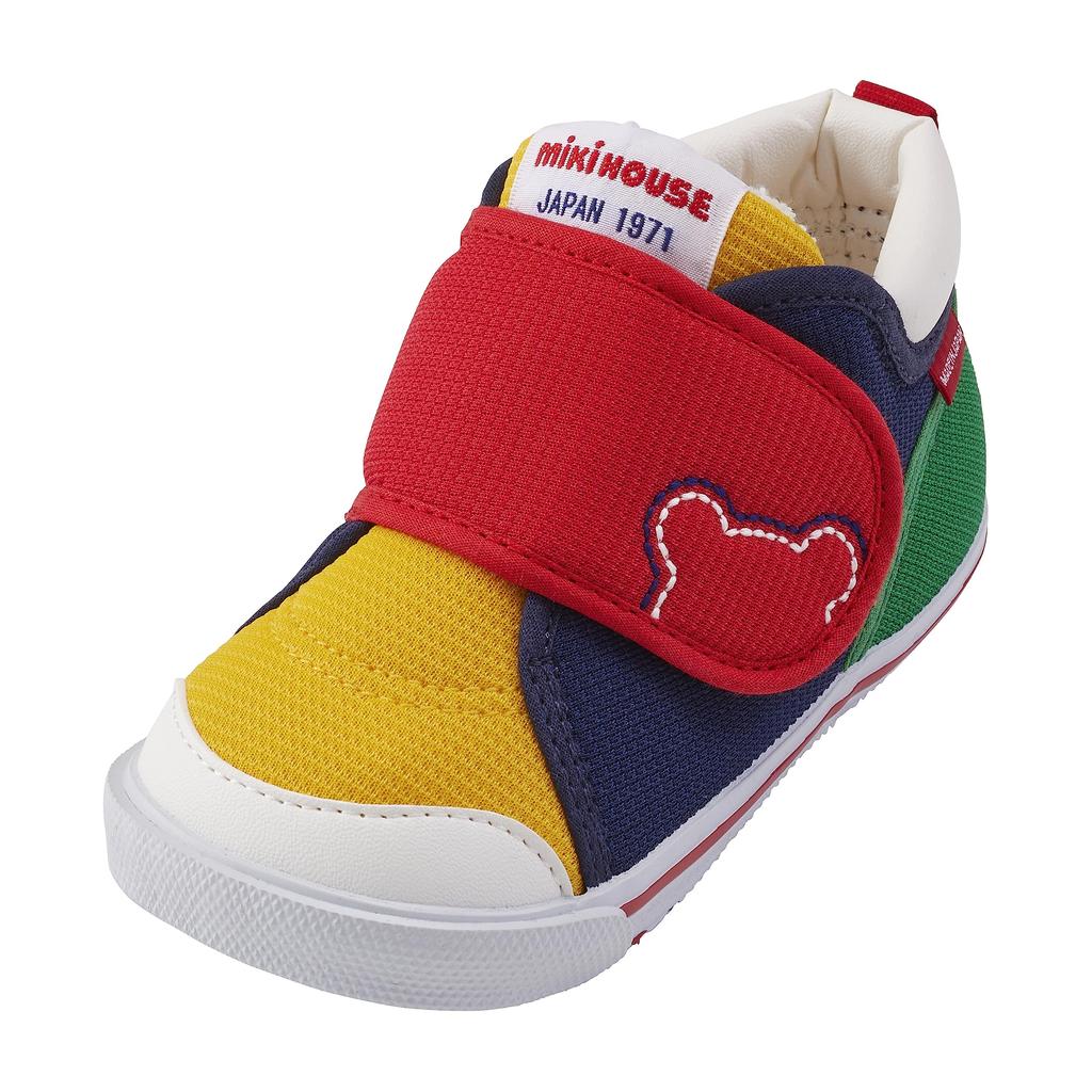 MIKI HOUSE Baby Shoes 2E 10-9312-495 Multicolor, 13.5 cm,