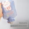 Plush Cute Hot Water Bottle for Female Students, Thickened and Explosion-Proof, for Winter Use, Portable for Warming Hands and Waist