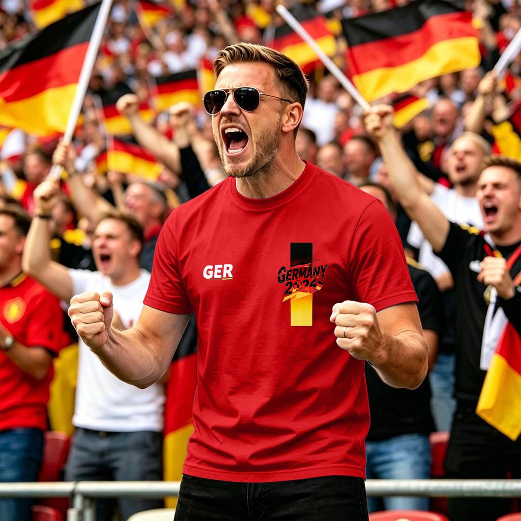 Unisex German Soccer Fan Top for Day Support