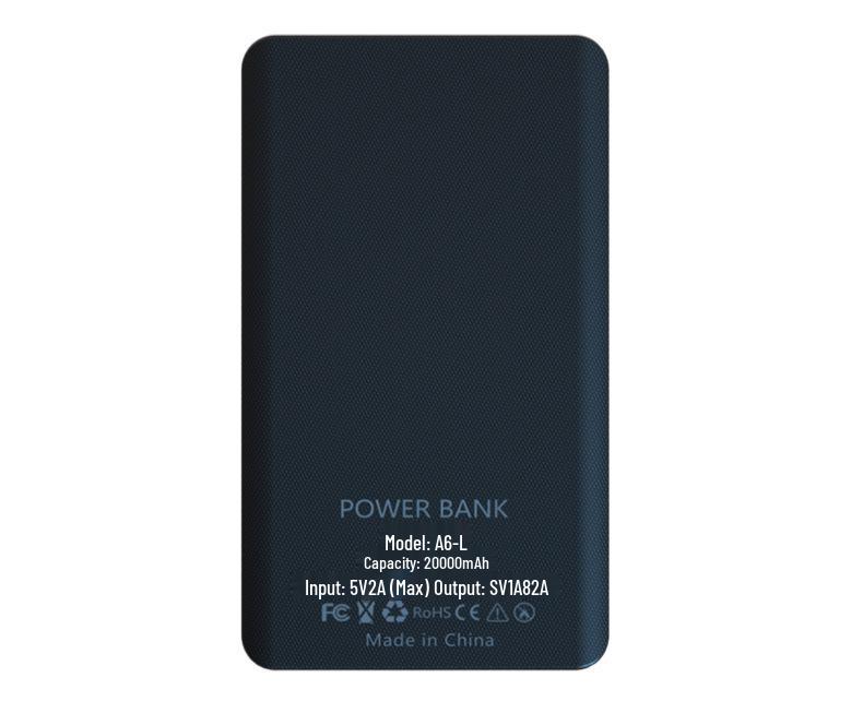 6-Cell Solderless Power Bank Kit with Dual Input and LED Display