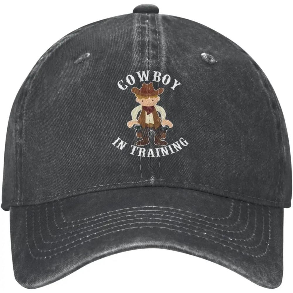 Hüte für Männer Baseballkappe Cowboy in Ausbildung Sommerhut für Herren Outdoor-Kappen Einheitsgröße Hüte für Frauen