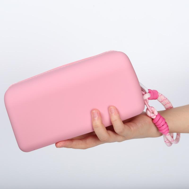 Silicone Storage Bag Versatile Earphone Storage Bag Cosmetic Bag Washable For Purse Gym Home