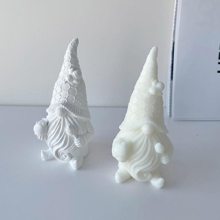 Epoxy Dwarf Plaster Mold for Soap Gnome Resin Molds Christmas Home Decoration