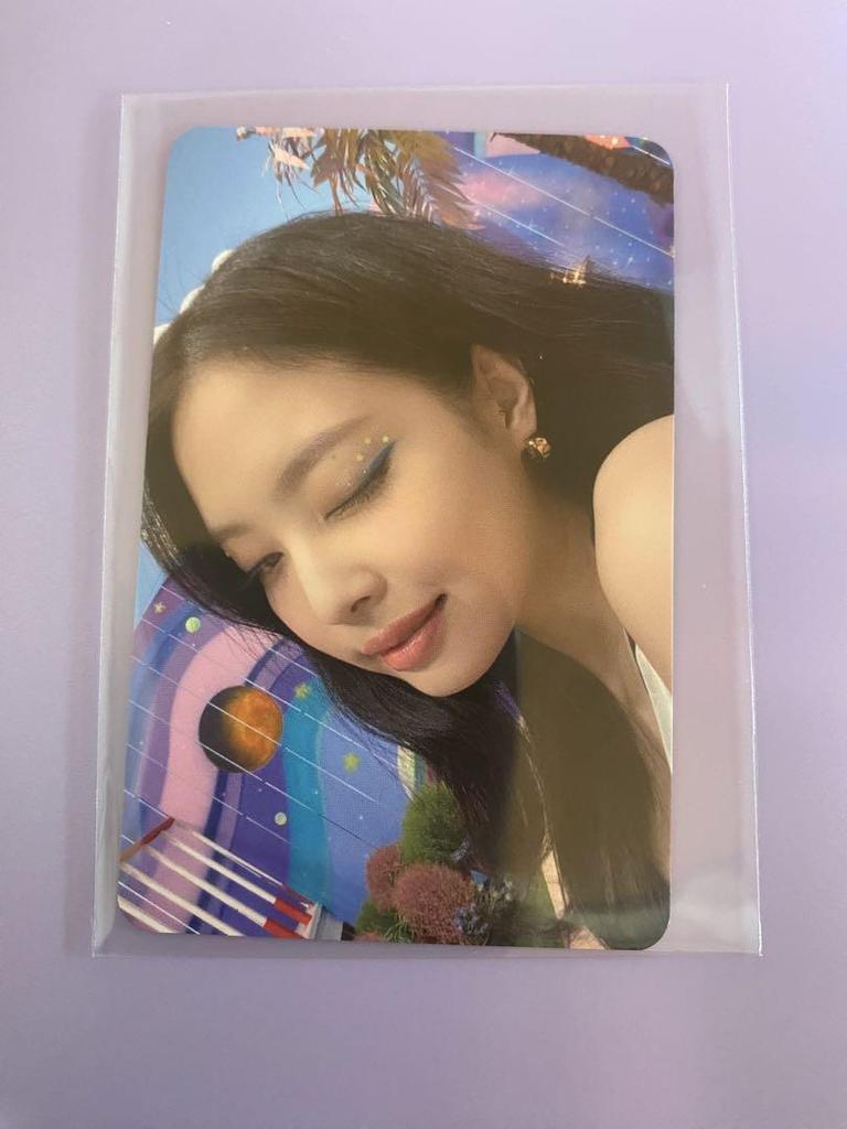 [USED] BLACKPINK THE ALBUM Jennie Trading Card