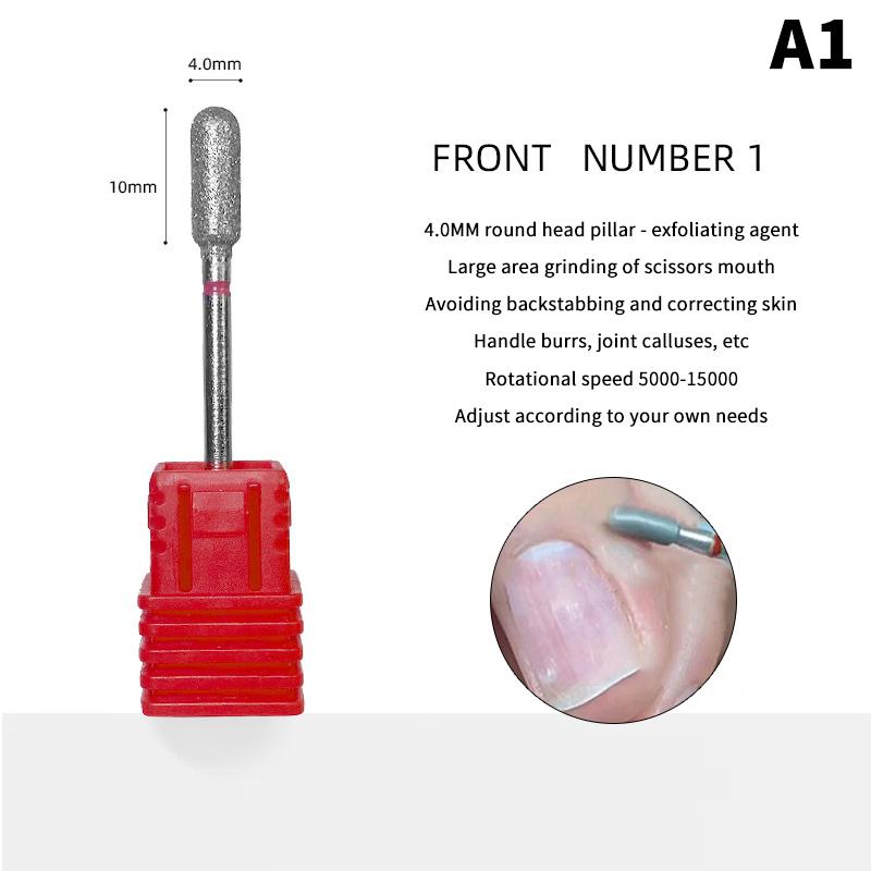 

Nail Drill Bits Milling Cutter For Electric Nail Drill Remove Dead Skin Manicure Machine Nail File Accessories