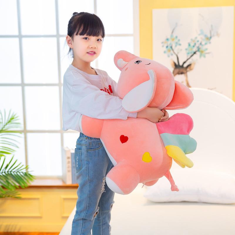2019 New Dumbo Plush Toy Elephant Doll Children's Pillow Ragdoll Gift