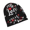 2D Flat Printing My Love You Are Always In My Heart Love You Art Design Modern Adult Beanie Designed To with Laid Back Street Style Or Elevate Easy Ou