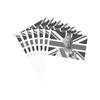 10pcs Handheld Flags Washable Fade-resistant Hd Printing Mini Flags Tribute To The Queen Of England