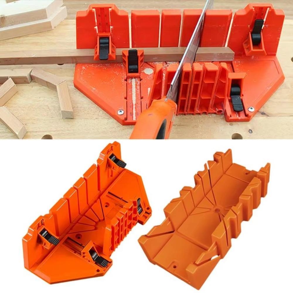 12/14 inch Saw Clamping Box Hand Clamping Diagonal Saw Cabinet Portable Miter Saw Box  Woodworking