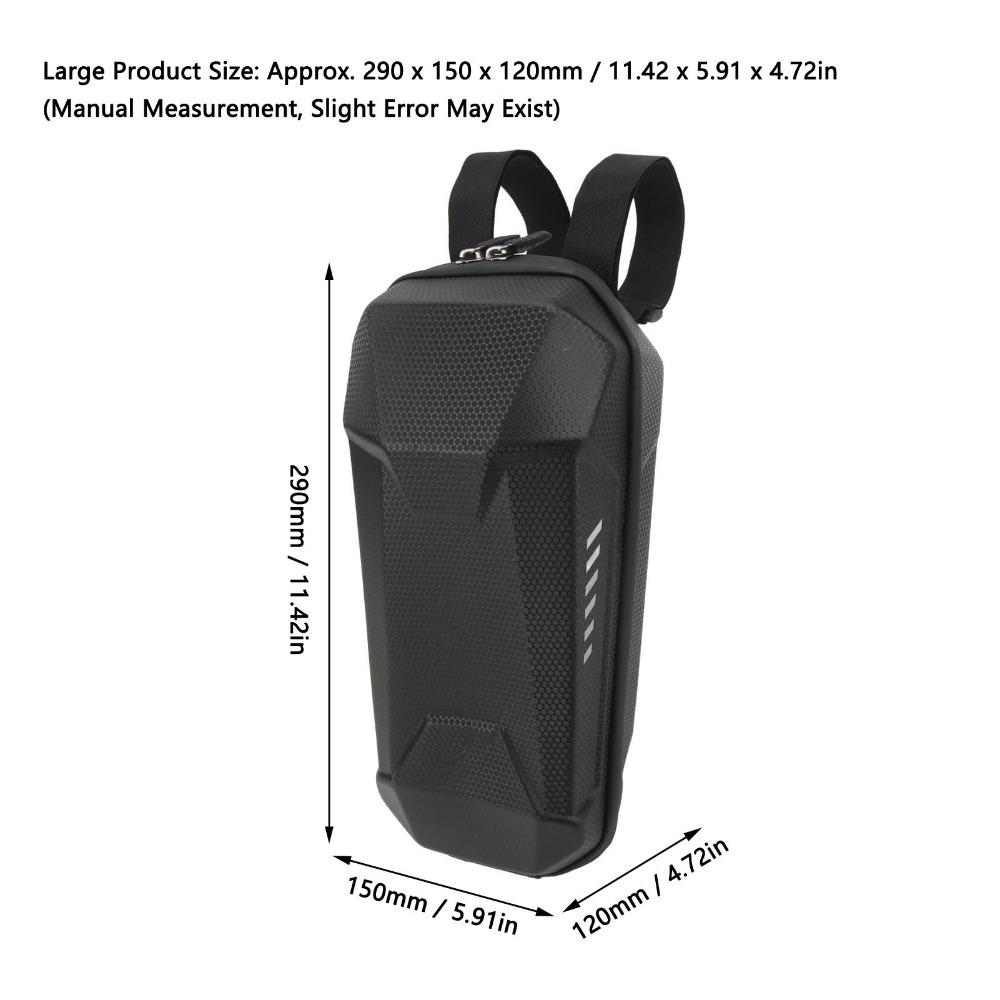 Large Capacity Scooter Storage Bag Waterproof Handlebar Storage Bag  Outdoor Riding
