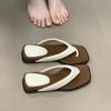 Seaside Pinch Flip-flops Women Wear New Beach Sandals Fashion Sense