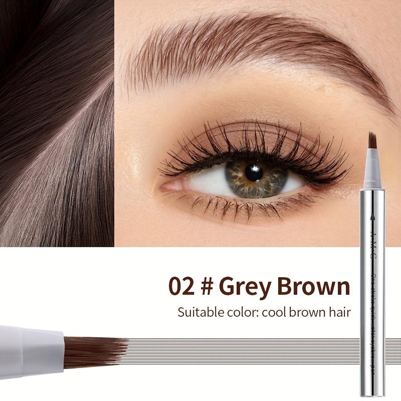 1PC soft and quick-drying water-based eyebrow pencil, fashionable and smart eyebrows, long-lasting waterproof, super fast drying, instant setting