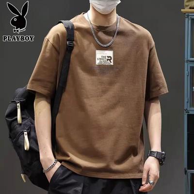 Men's Loose Fit Cotton Short Sleeve T-Shirt