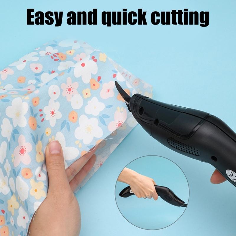 Cordless Electric Scissors Box Cutter Cutting Tool Rechargeable Fabric Scissors