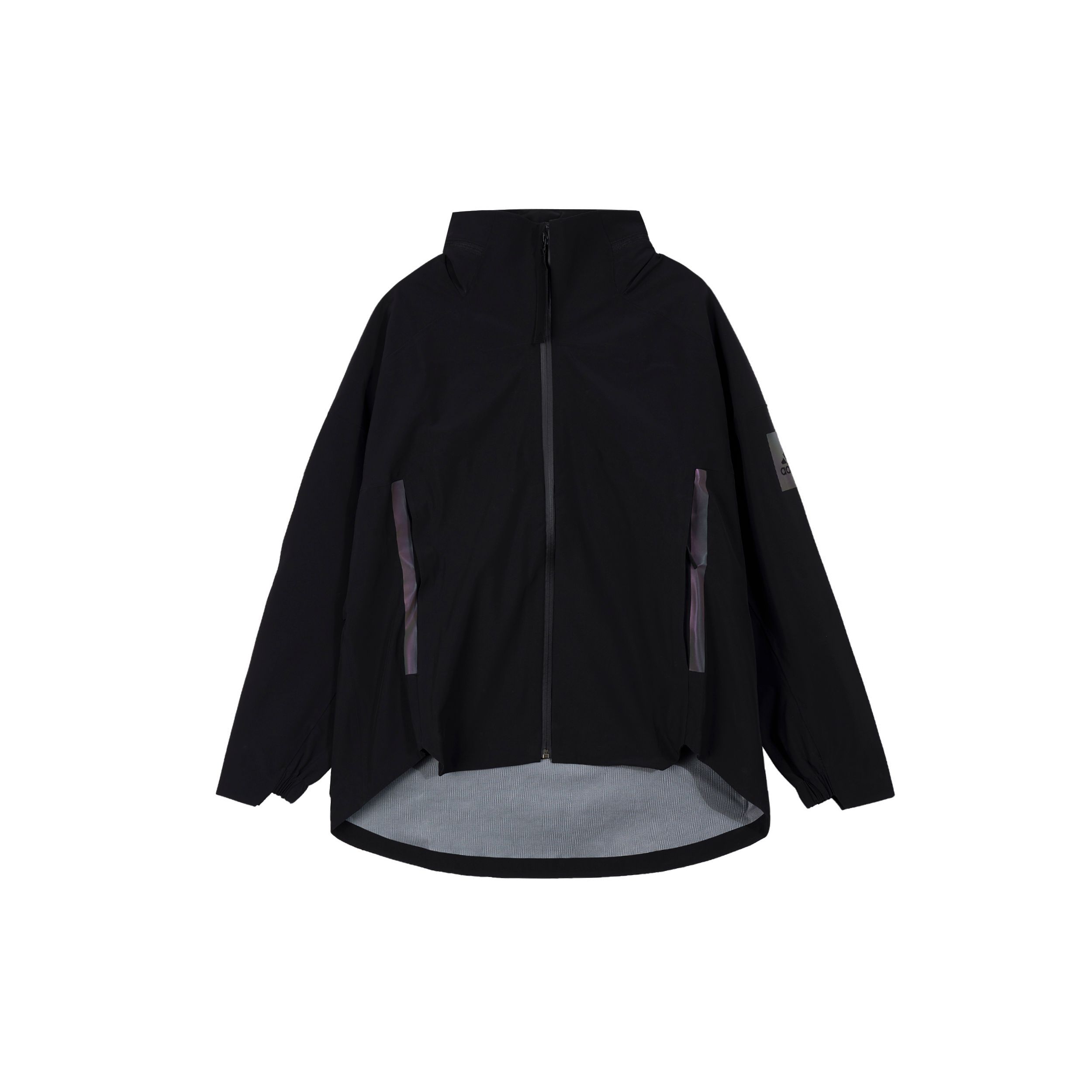 Adidas Myshelter Waterproof Breathable Hooded Rain Jacket Women Black GP7851 XS