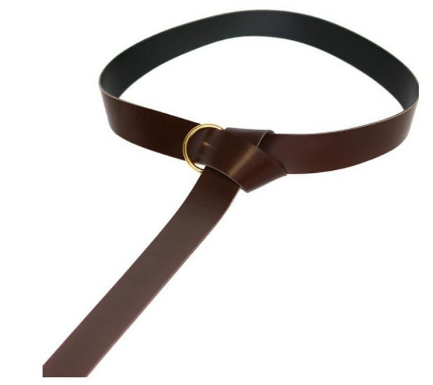 European Medieval Viking Knight Streetwear T-shirt BK00034 Brown Belt xl