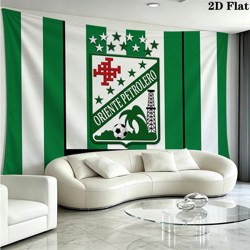 Oriente Petrolero Wall Tapestry Aesthetic Wall Hanging Printed Fabric Blanket Decorative Tapestries for Bedroom Living Room Home Decor