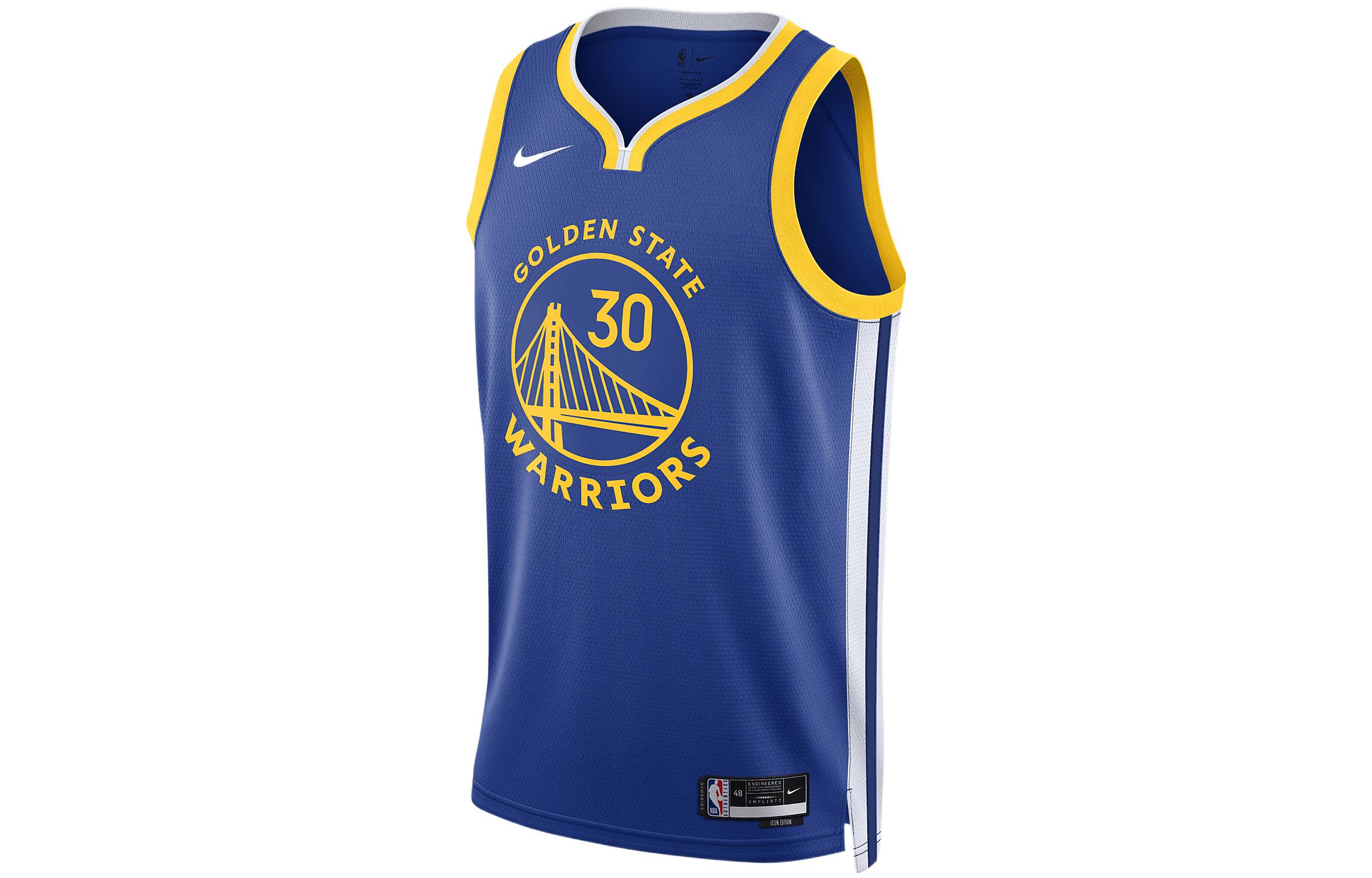 Nike Nba Golden State Warriors Stephen Curry Icon Edition Dri FIT Jersey DN2005-401 XXL