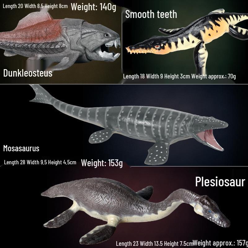 Children's Dinosaur Toy Set: King Kong, Tyrannosaurus Rex, Aurochs, Pachycephalosaurus, Spinosaurus, Therizinosaurus Model.