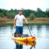 2 Divisions Pirogue Standing Assist Belts Ergonomic Handle Grip With Permanent Polyamide Weave For Scull Board Pirogue Stability