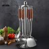 Churong 304 Stainless Steel Kitchen Utensils with Rosewood Handle