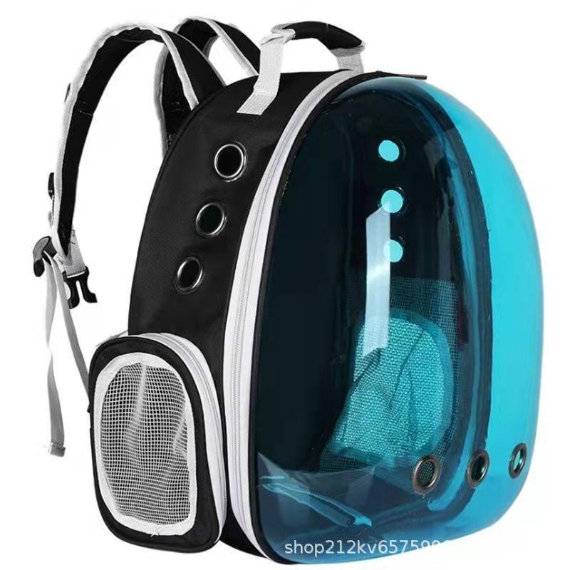 Cat Carrying Bag Space Pet Backpack Breathable Portable Transparent Backpack Puppy Dog Transport Carrier Space Capsule Bag Pets