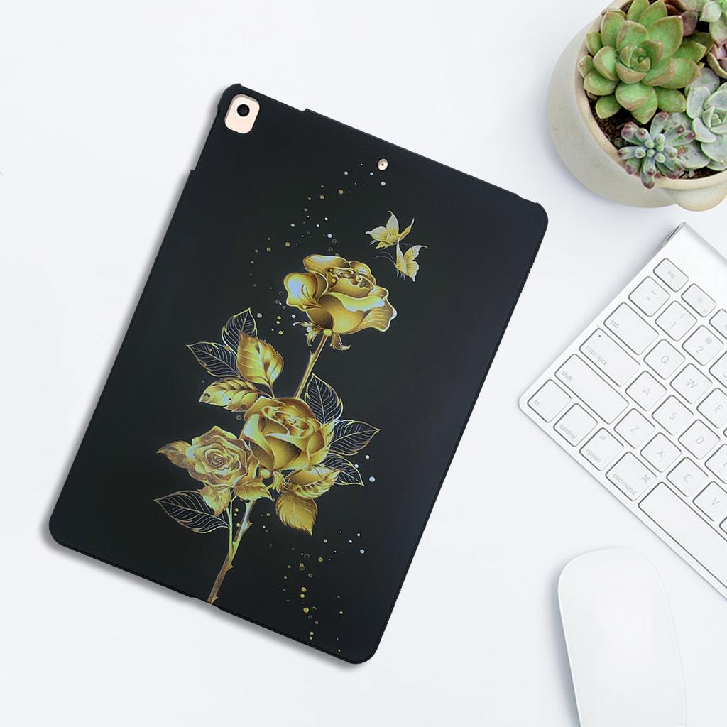 Pro iPad 10.2 (2021)/(2020)/(2019) TPU pouzdro s potiskem vzoru Slim ochranný kryt na tablet