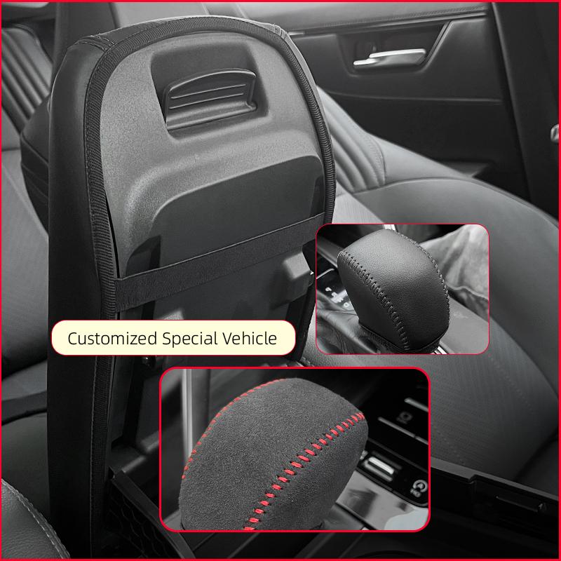 Per Toyota HARRIER Accessori VENZA 2021 2022 2023 Accessori Interni Auto Scatola Bracciolo Centrale Pad Protettivo in Pelle