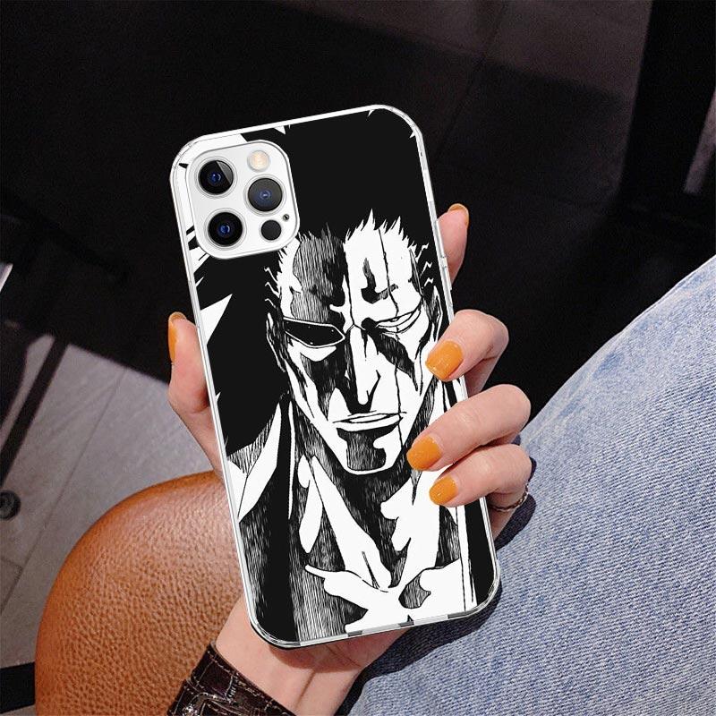 Bleach Zaraki Kenpachi Phone Case For iPhone 17 Air 16 Pro Max 16E 15 + 14 Plus 11 12 13 Mini 7 8 SE Gift Print Cover Fundas 17