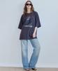 MARROT Stone Oversized T-Shirt_Charcoal