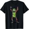 Mademark x Rick und Morty - Rick und Morty - Gurken-Rick Pop auf Schwarzem T-Shirt