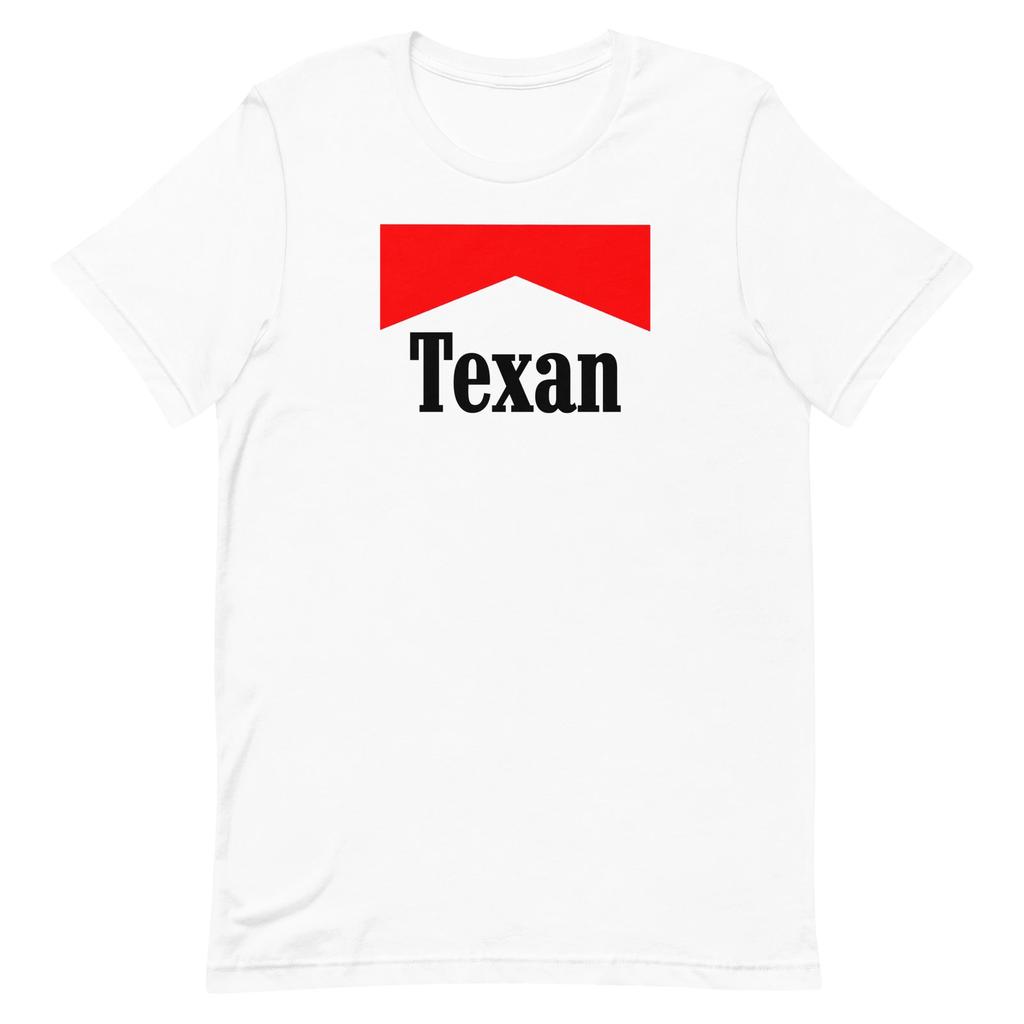 Texan Texas Pride White Graphic Tee Shirt Unisex t-shirt