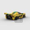 MOC P1 GTR  368pcs Racing Sports Car Vehicle Racer Building Blocks Brick Creative Garage Toys for Boys