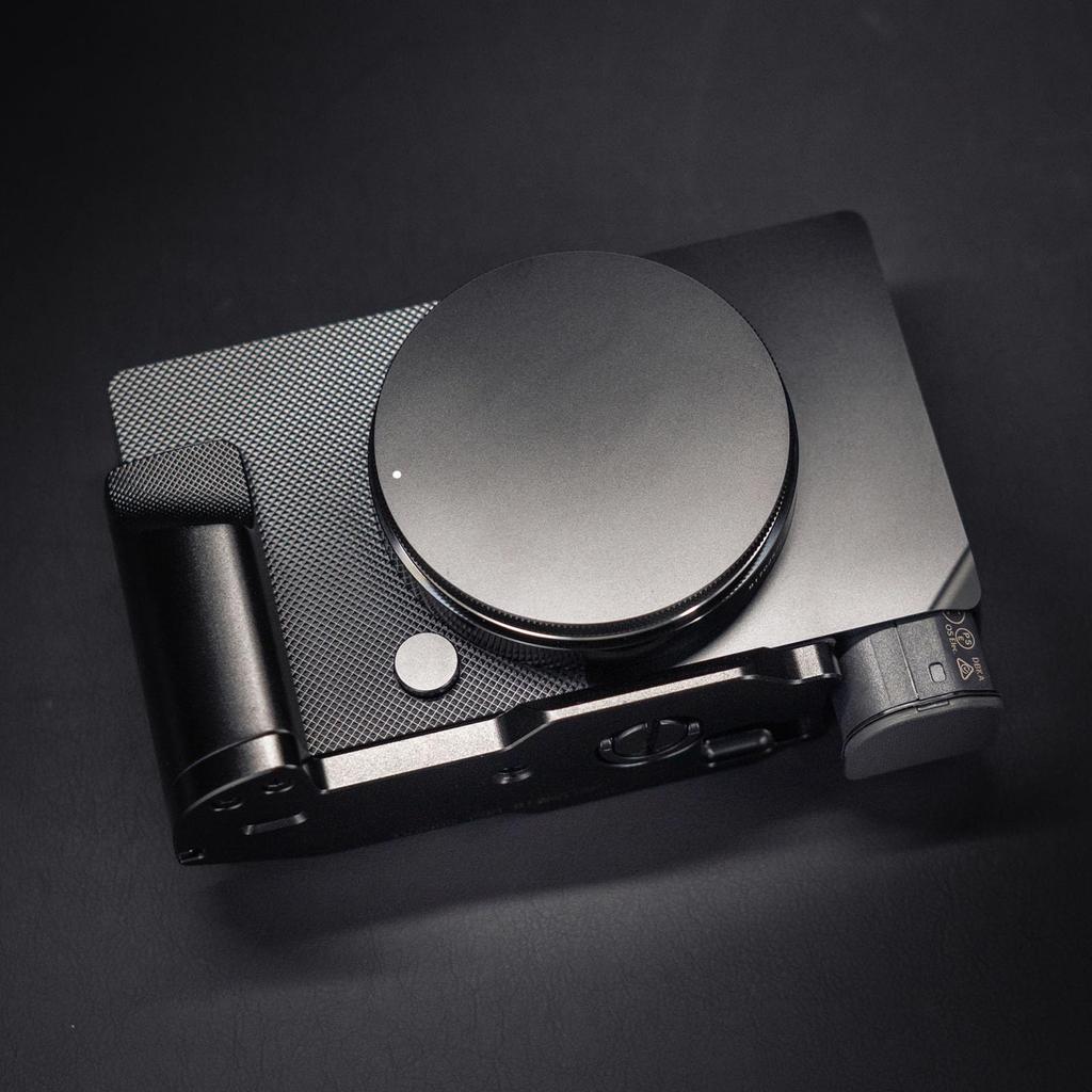 Iborrys Camera Grip for Sigma BF Dedicated Quick Release Aluminum Alloy Unique Retro Diamond Super Cool Cameras, L-Shaped Plate, Handle, All-Aluminum