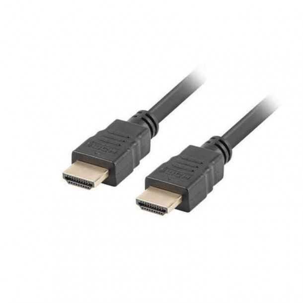 Câble HDMI Lanberg 4K Ultra HD Prise Mâle/Prise Mâle Noir 1,8 m