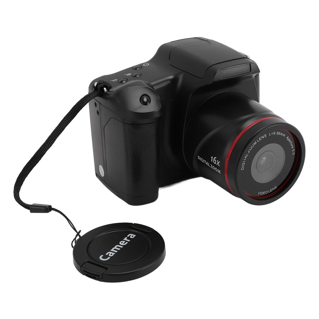 Digital Camera 16MP HD 180 Degrees  Flip Screen Camera 1080P 16X Zoom 2.4 Inch Screen Compact Travel