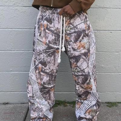 Y2k Retro Camouflage Casual Loose Fitting Women Pants Gothic Harajuku Men and Women High-quality Jogging Drawstring Sports Pants