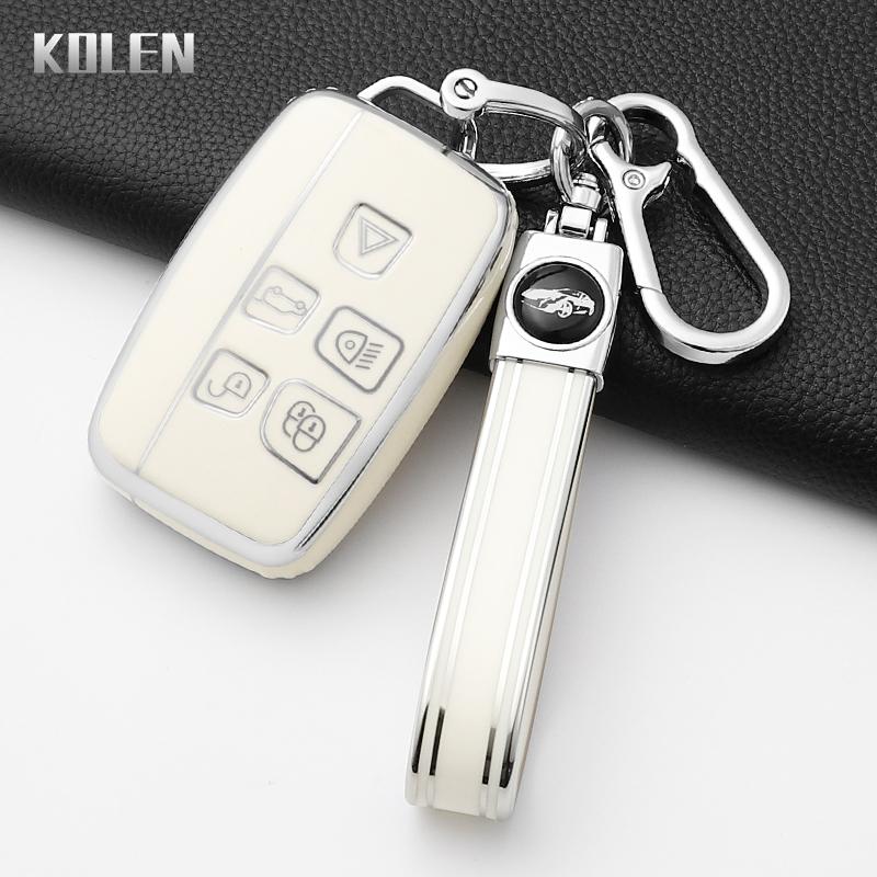 Luxury Car Remote Key Case Cover Shell For Land Rover Range Rover Evoque Sport Freelander Discovery Velar For Jaguar Xe Xf Xj
