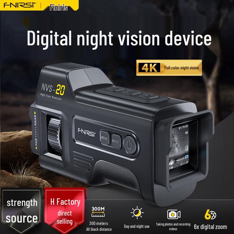 

FNIRSI NVS-20 4K Повнокольоровий HD Інфрачервоний Портативний Прилад Нічного Бачення