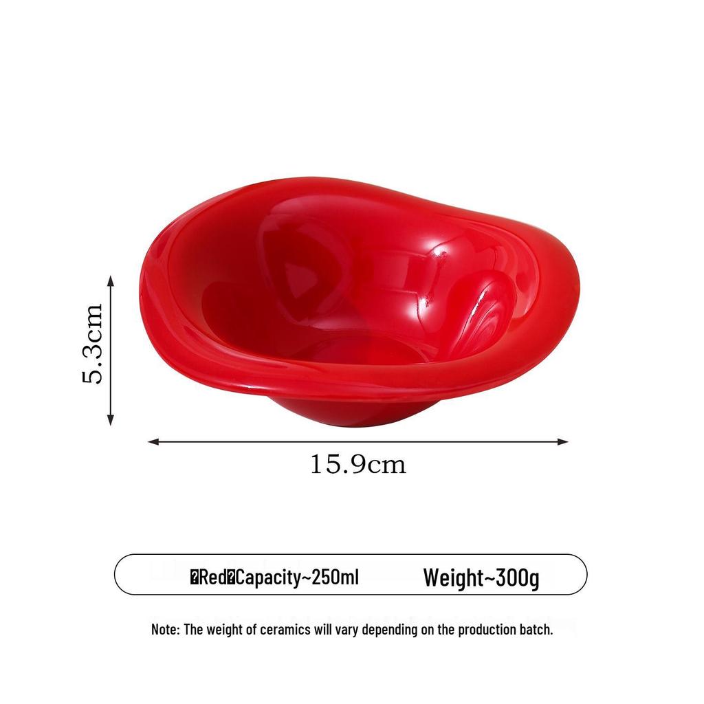 Ceramic Cream Style Salad and Dessert Bowl – Ideal for Afternoon Tea and Cafe Tableware.