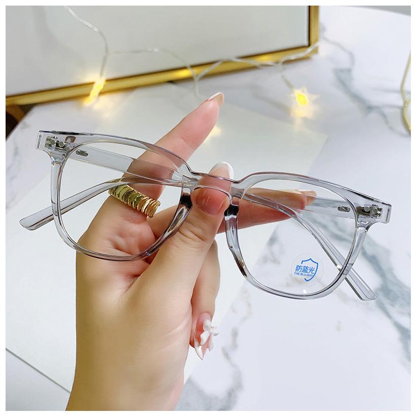 Unisex Anti Blue Light Glasses Frame B302 For Myopia Protection Fashionable Square Frame Suitable For Students And Adults
