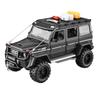 1/24 Scale Diecast Mercedes-Benz G550 4X4 Modified Version Off-road Car Sound and Light Pull Back Children's Toys Collection Gift Box