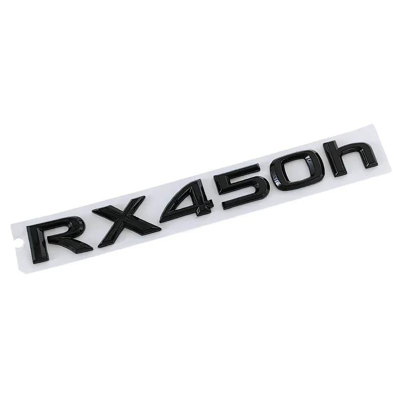 ABS Car Stickers for Lexus RX450hL RX200t RX450h ES200t Letter Logo Fender Side Body Rear Trunk Emblem Badge Decals Accessories