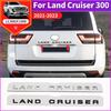 For 2021-2023 Land Cruiser 300 Lc300 VXR GXR 3D Letter Sticker Tailgate Badge Emblem Badge Exterior Modification Accessor