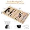 Fast Sling Puck Board Game Table Hockey Interactive Battle Games Family Fun Toy for Kids and Adults Perfect for Parties