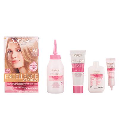 Excellence Cream Coloration - 9.1 Light Ash Blonde - 