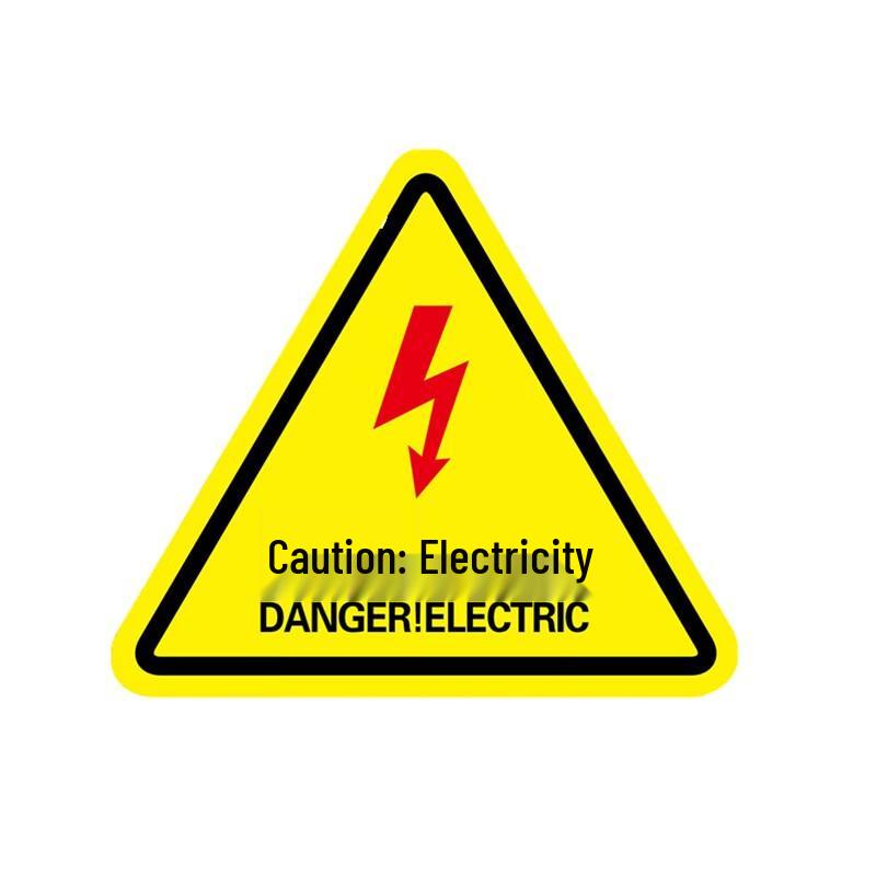 Electrical Hazard Warning Signs (10-Pack)